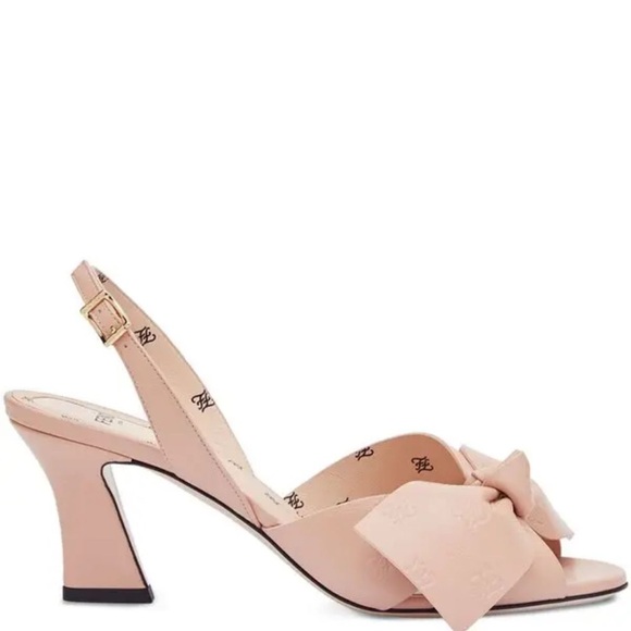 FENDI Ffreedom Slingback Sandals size 37 - Picture 1 of 13